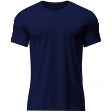 Camiseta Dry Fit Leve Masculina Microfuros Anti Suor Esportiva - Marinho