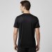 Camiseta Dry Fit Leve Masculina Microfuros Anti Suor Esportiva - Preto
