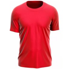 Camiseta Dry Fit Leve Masculina Microfuros Anti Suor Esportiva - Vermelho