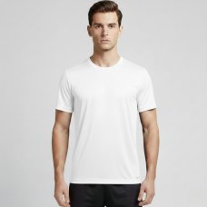 Camiseta Dry Fit Caban Masculina Microfuros Anti Suor Esportiva - Branco