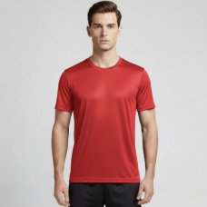 Camiseta Dry Fit Caban Masculina Microfuros Anti Suor Esportiva - Vermelho