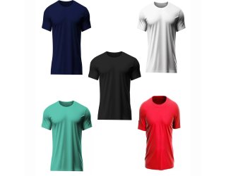 Kit 5 Camisetas Dry Fit Leve Masculina Microfuros Anti Suor Premium