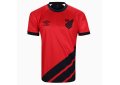 Camisa Athletico Paranaense I 23/24 s/n° Umbro Masculina - Vermelho e Preto