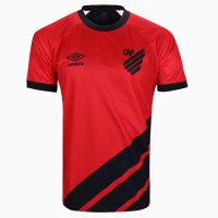 Camisa Athletico Paranaense I 23/24 s/n° Umbro Masculina - Vermelho e Preto