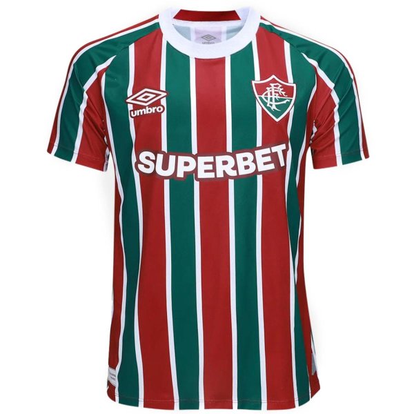 Camisa Fluminense I 25/26 s/n Torcedor Umbro Masculina - Verde e Vermelho