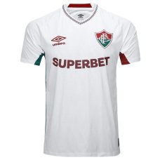 Camisa Fluminense II 25/26 s/n Torcedor Umbro Masculina - Branco e Vermelho