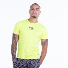 Camisa Umbro Futevôlei Graphic Masculina - Verde Limão