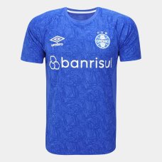 Camisa Grêmio 24/25 s/n° Treino Umbro Masculina - Azul