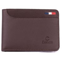Carteira Casteliê 5888 Couro Masculina - Marrom