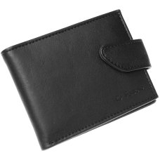 Carteira Fasolo Couro Masculina K724 - Preto