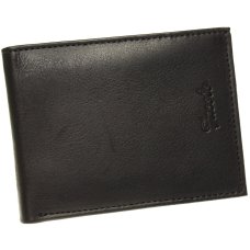 Carteira Fasolo Couro Masculina K777 - Preto