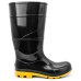 Bota PVC Cano Longo Cartom CA 51055 - Preto e Amarelo