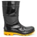 Bota PVC Cano Médio Cartom CA 50829 - Preto e Amarelo