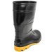 Bota PVC Cano Médio Cartom CA 50829 - Preto e Amarelo
