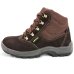 Botina De Segurança Biqueira de PVC Cartom CA40102 Couro Nobuck Casual - Marrom