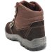Botina De Segurança Biqueira de PVC Cartom CA40102 Couro Nobuck Casual - Marrom