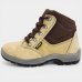 Botina De Segurança Biqueira de PVC Cartom CA40102 Couro Nobuck Casual - Bege
