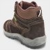 Botina De Segurança Biqueira de PVC Cartom CA40102 Passador Relfetivo Couro Nobuck Casual - Marrom