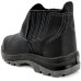 Botina De Segurança Biqueira de PVC Cartom Flex EPI CA15081 Couro 026PVC - Preto