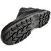 Botina De Segurança Biqueira de PVC Cartom Flex EPI CA15081 Couro 026PVC - Preto