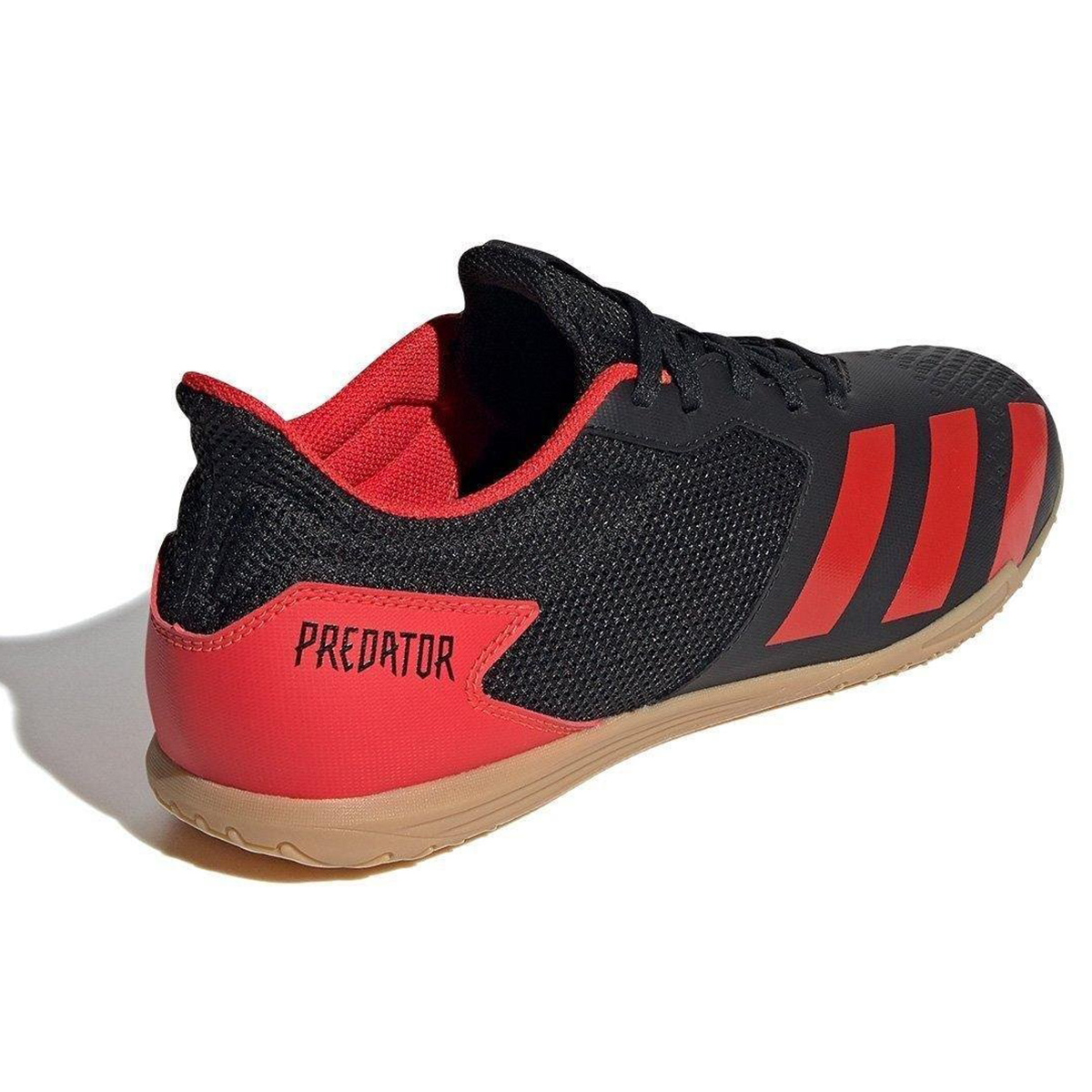 adidas predator futsal vermelha