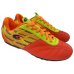 Chuteira Society Carreiro CR029 Masculina - Laranja e Verde