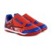 Kit Chuteira + Bola Infantil Futsal Dray Marvel Homem Aranha - Vermelho e Azul