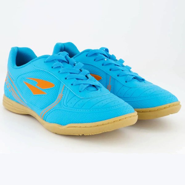 Chuteira Futsal Dray 806 Masculina - Azul Claro