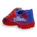 Chuteira Infantil Society Dray Marvel Homem Aranha - Azul e Vermelho