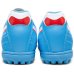 Chuteira Society Mizuno Morelia Club Unissex - Azul Claro e Branco