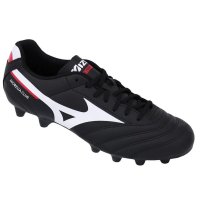 Chuteira Campo Mizuno Morelia Club Md Masculina - Preto e Branco