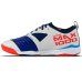 Chuteira Futsal Penalty Max 1000 Ecoknit - Branco e Azul