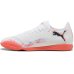 Chuteira Futsal Puma Future 8 It Masculina - Branco e Laranja