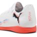 Chuteira Futsal Puma Future 8 It Masculina - Branco e Laranja