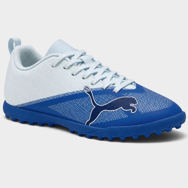 Chuteira Infantil Society Puma Ultra 7 Play TT Menino - Azul