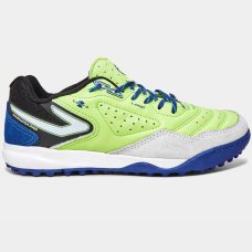 Chuteira Society Topper Dominator Pro V Unissex - Verde e Preto