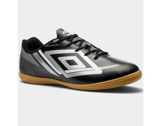 Chuteira Futsal Umbro Aero Masculino - Preto e Bege