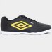 Chuteira Futsal Umbro Class Footballer Masculino - Preto e Amarelo