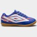 Chuteira Infantil Umbro Futsal Indoor Invictus Menino - Azul e Bege