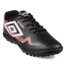 Chuteira Society Infantil Umbro Prisma - Preto e Vermelho