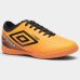 Chuteira Futsal Umbro Indoor Top Speed League Masculino - Laranja e Preto