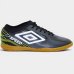 Chuteira Futsal Umbro Indoor Top Speed League Masculino - Preto e Bege