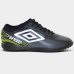 Chuteira Society Umbro Top Speed League Masculina - Preto e Verde