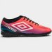 Chuteira Society Umbro Top Speed League Masculina - Rosa e Azul