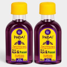 Kit Óleo Capilar Lola Linha Pinga Açaí e Pracaxi 50ml + Óleo Açaí e Pracaxi - 50ml