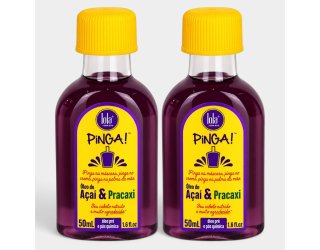 Kit Óleo Capilar Lola Linha Pinga Açaí e Pracaxi 50ml + Óleo Açaí e Pracaxi - 50ml Kit Óleo Capilar Lola Linha Pinga Açaí e Pracaxi 50ml + Óleo Açaí e Pracaxi - 50ml