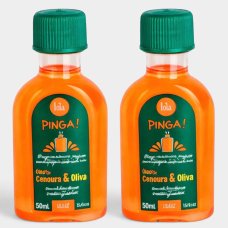 Kit Óleo Capilar Lola Linha Pinga Cenoura e Oliva 50 ml + Óleo Cenoura e Oliva - 50 ml