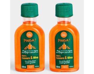 Kit Óleo Capilar Lola Linha Pinga Cenoura e Oliva 50 ml + Óleo Cenoura e Oliva - 50 ml Kit Óleo Capilar Lola Linha Pinga Cenoura e Oliva 50 ml + Óleo Cenoura e Oliva - 50 ml
