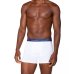 Kit Cueca Boxer Lupo Com Elastano 2 Peças - Branco e Marinho