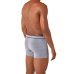 Kit 2 Cuecas Boxer Lupo Microfibra Sem Costura - Cinza
